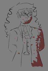edith nonchalantly covered in blood cause thats kinda hot who said that